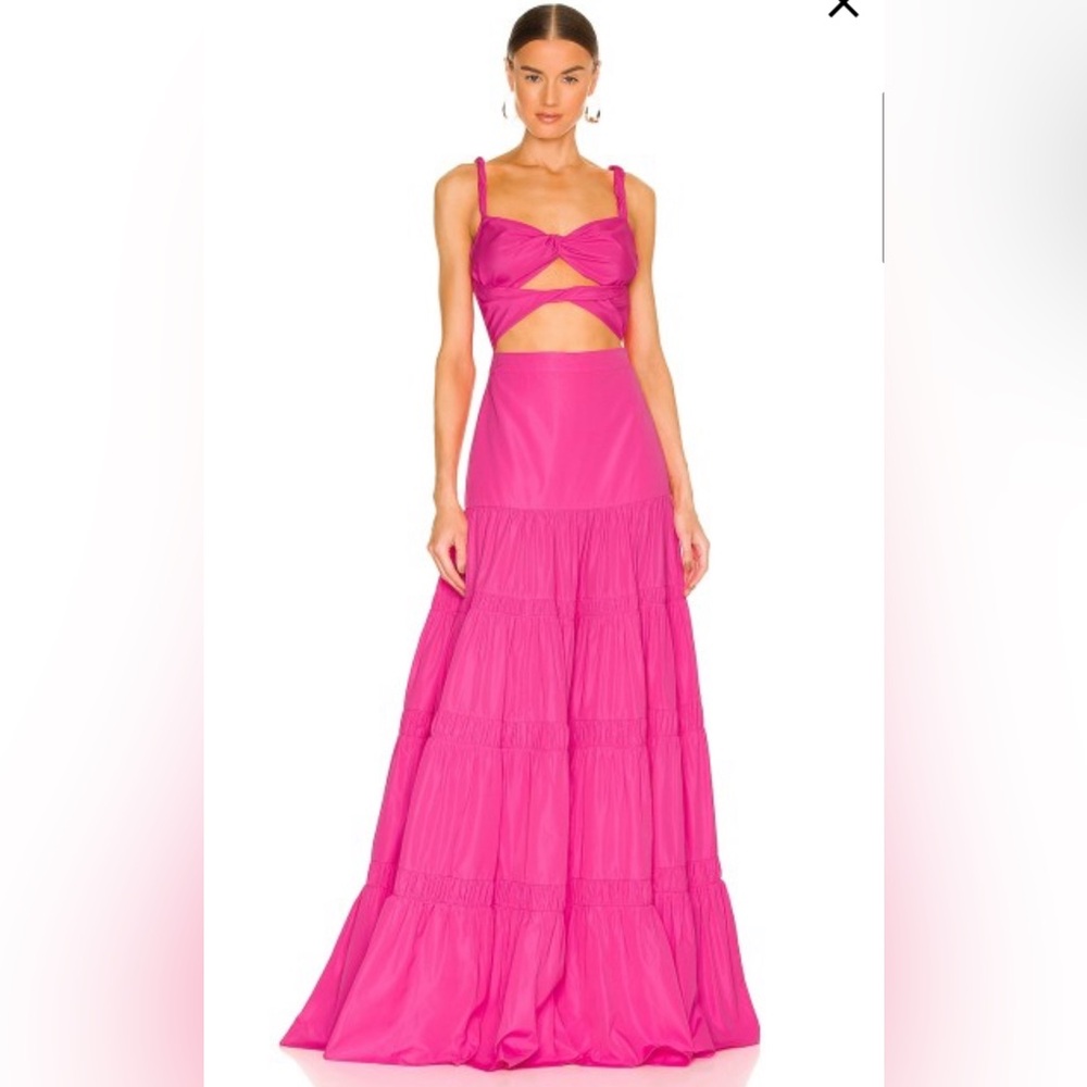 Alexis Magenta Pink Azalea Maxi Dress Gown